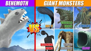 Behemoth vs Giant Monsters | SPORE