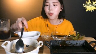 Pasta tôm sốt kem, giò heo siêu cay cuối #amthuc