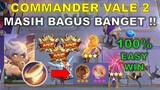 COMMANDER VALE SKILL 2 MASIH BAGUS BANGET !! GINI CARA MAINNYA !! COMMANDER TERBAIK MAGIC CHESS 2024
