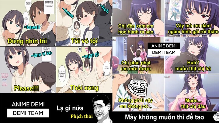 Ảnh Chế Anime #30 - Onee-san damdang quá... o(≧▽≦)o