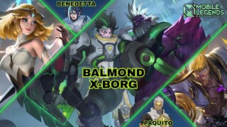 BALMOND & X-BORG JOIN BIO SQUAD - 2 MODE ROGER M3 - NEW SKIN BENEDETTA, PAQUITO #WhatsNEXT Ep.129