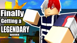 Finally Getting A Legendary Quirk | Boku no Roblox | Noclypso