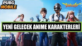 YENİ GELECEK Anime KARAKTERLERİ BURDA | EVANGELION X PUBG MOBILE | 2.0 GÜNCELLEMESİ | PUBG Mobile