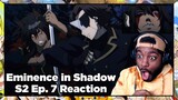 GETTAN FINALLY GETS WHAT HE DESERVES!!! | The Eminence in Shadow Season 2 Episode 7 Reaction