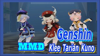 [Genshin, MMD] Klee yang imut menari tarian kuno
