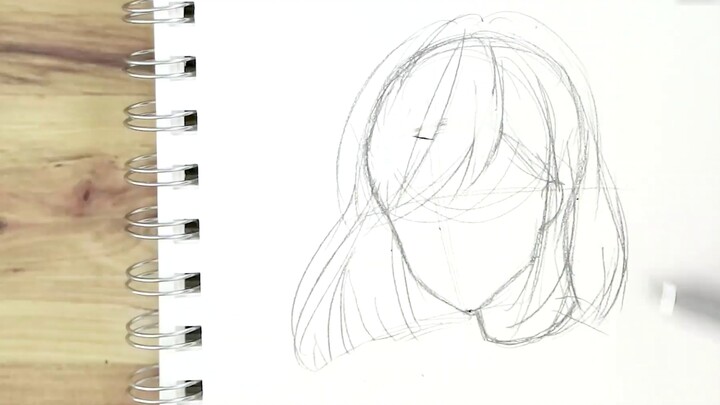 drawing hair tutorial - Bilibili drawing hair tutorial - Bilibili