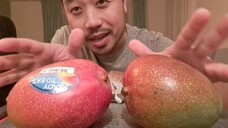 ASMR Mango Fruit Platter🥭🥭 - Sensitive Sounds Of Eating, Peeling & Cutting