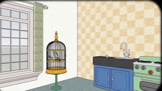 [SketchUp] Danau Rusty, tapi model 3D | model musim semi "Escape from Cube Four Seasons"