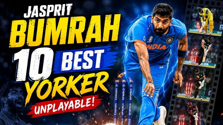 Top 10 YORKERS BY JASPRIT BUMRAH !! _Cricket Alltime