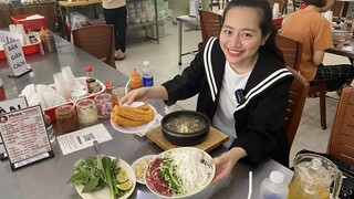 Phở Thố Đá Homemade làm bánh phở nóng hổi tại chỗ cực chất| ÁNH KUA
