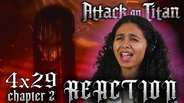 Attack on Titan S4 Part 3 Ch 2 REACTION!