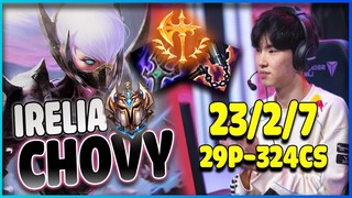 HLE CHOVY SỬ DỤNG IRELIA CỰC KÌ ẢO DIỆU ĐÁNH TEAM BẠN KHÔNG KỊP THỞ !!! (LMHT)