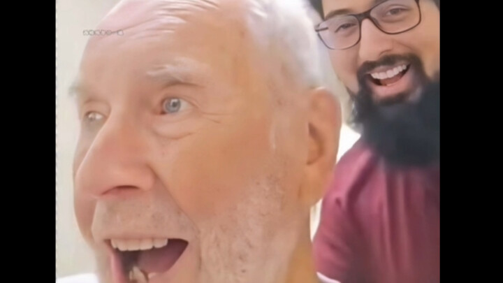 Sigma Male - A Heartwarming Scene of Generational Affection