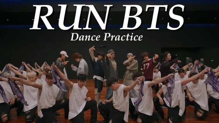 BTS - (Run BTS) Dance Practice Mirrored [4K]