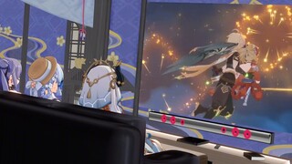 The three were in shock.