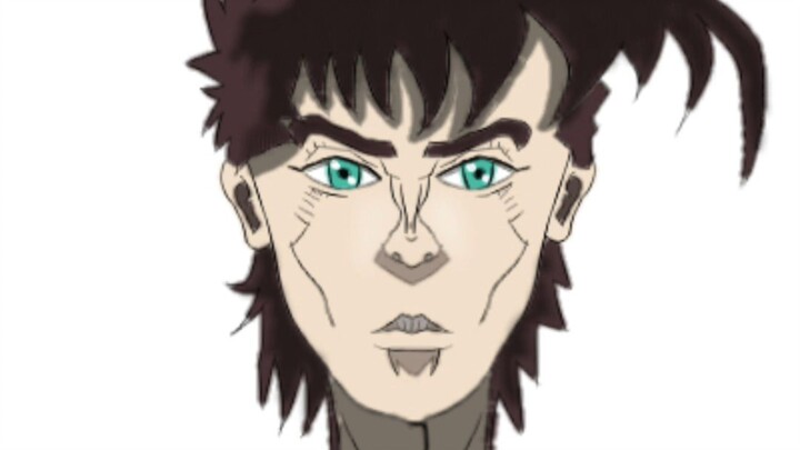 [Quá trình vẽ/hiển thị bản thảo] Joseph Joestar
