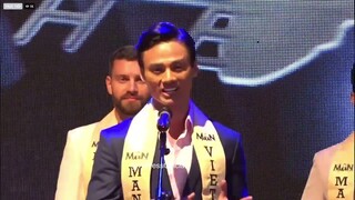 Minh Khắc trả lời ứng xử tiếng Anh Chung Kết Man Of The Year 2022 thắng giải Á vương 1