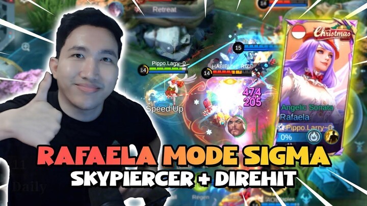 SINI COBA RAFAELA DIREHIT + SKYPIERCER !! DIJAMIN KETAGIHAN !! - Mobile Legends
