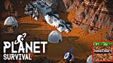 Planet Survival Minecraft part 1 | pano kami mabubuhay dito? | Minecraft Pocket Edition (tagalog)