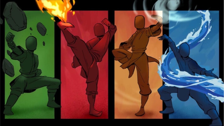 Super exciting martial arts skills: good at water, fierce at fire, harmonious at air, strong at eart