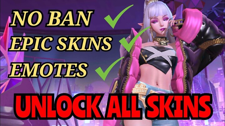 NEW INJECTOR 2021, NO BAN UNLOCK ALL SKINS FREE ML BANG BANG