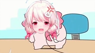 [Shiragami Haruka] How flat does one's chest need to be to be able to play with a mouse on it?