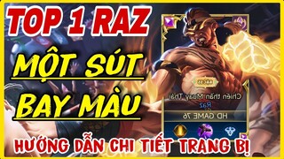 RAZ MÙA S4-2023 | CÁCH CHƠI - LÊN ĐỒ - BẢNG NGỌC RAZ LIÊN QUÂN MÙA MỚI NHẤT SIÊU MẠNH || HD GAME 76