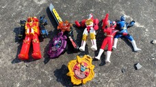 รวมของเล่นขบวนการดาวกระจายนินนินเจอร์ shuriken sentai ninninger