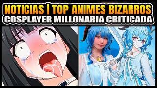 TOP ANIMES MÁS BIZARROS, KAIJUU Nº8 VA FATAL EN VENTAS Y COSPLAYER MILLONARIA MUY CRITICADA