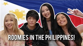 The Roomies Reacts To The MASSIVE Love In The Philippines! 🇵🇭 (Valkyrae, Sykkuno, Leslie, Yvonne)