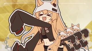 เค้กน้ำผึ้งแกะสลักขนาดเล็กพร้อมโสมปิงปิง ~ [Arknights, Pepe Dance]