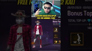 GAS Event TOP UP Dapet Scythe GG Sama EMOT LEGEND! #shorts #dylandpros #freefire #codashop #ad