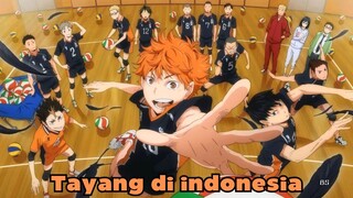 Anime Haikyuu!! Sudah Tayang Di Indonesia