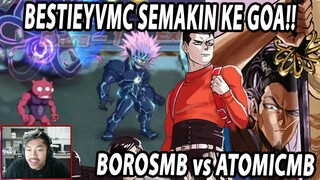 🔥🔥BESTIEYVMC KE GOA ?!! COMBO ATOMICxMETAL BAT VERSUS ATOMICxBOROS!! - ONE PUNCH MAN:The Strongest
