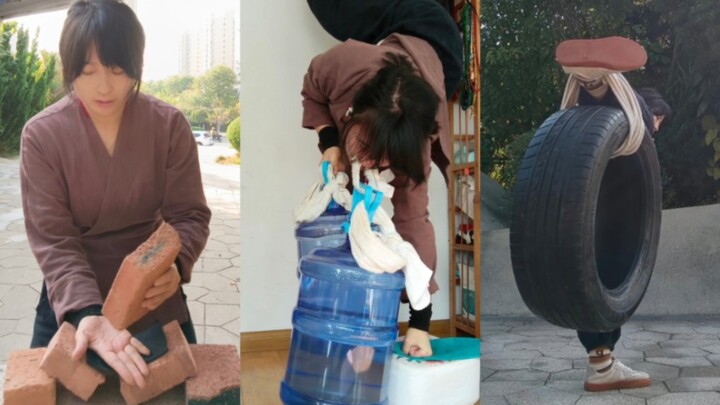 ครั้งแรกที่ลองทุบมือจนหักอิฐ
