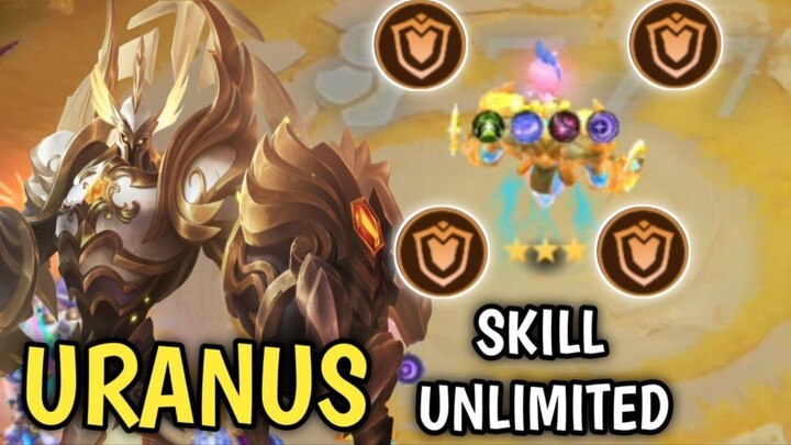URANUS SKILL TERUS MENERUS ! NAMBAH SHIELD TERUS MENERUS  !