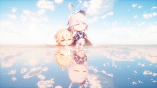 爷和芙芙水上扭