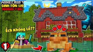 MINECRAFT 1.19 SINH TỒN * TẬP 1 | KHỞI ĐẦU BẤT ỔN, TÌM RA BIOME MỚI VÀ THẤY BÉ ẾCH SIÊU MLEM MLEM🐸😋