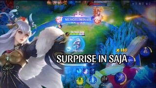 SURPRISE IN SAJA:)