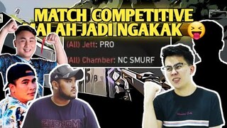 MATCH COMPETITIVE MALAH JADI NGAKAK SAMA MEREKA !! - VALORANT INDONESIA