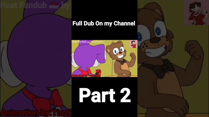 TNAF Fandub Indonesia 🇮🇩 Animation by TizzFuntix. #fnaf #dubindo #shorts