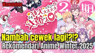 Anime halu ini sudah mau rilis? Waduh banyak anime bagus di tahun depan?? | Anime Winter 2025