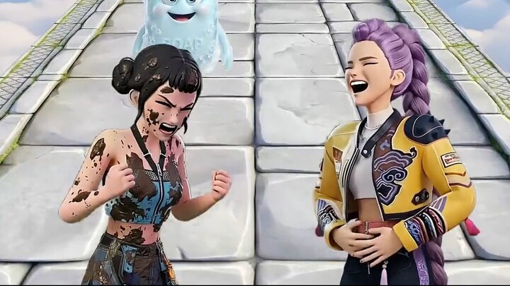 CLEAN or DIRTY Funny Epic Challenge - Rumi vs Zoey! #rumi #huntrix