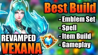 VEXANA BEST BUILD 2022 | TOP 1 GLOBAL VEXANA BUILD | VEXANA - MOBILE LEGENDS | MLBB