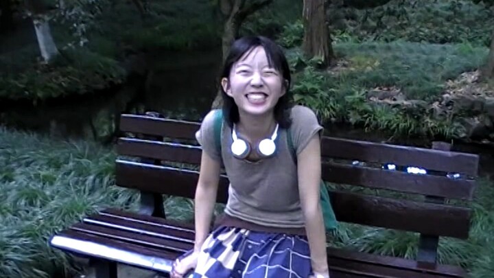 第一次见面 她好开朗！