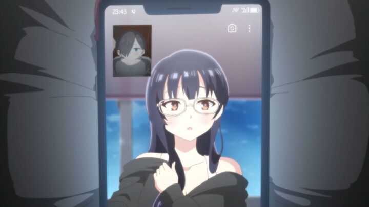 半夜看美女“直播”，没想到被姐姐发现了。