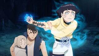 Himawari Shows Forbidden Seal Uzumaki to Protect Her Friends - Boruto Episode 273