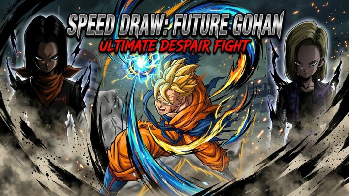 Speed Draw Future Gohan (Coloring)