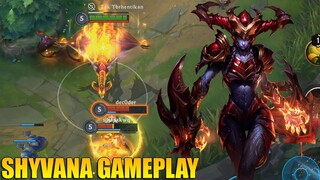 CARA JADI JUNGLER YANG BENAR MENGGUNAKAN SHYVANA - ULTINYA BISA JADI NAGA! LOL WILD RIFT