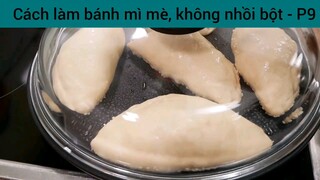 Cách làm bánh mì mè không nhồi bột #9